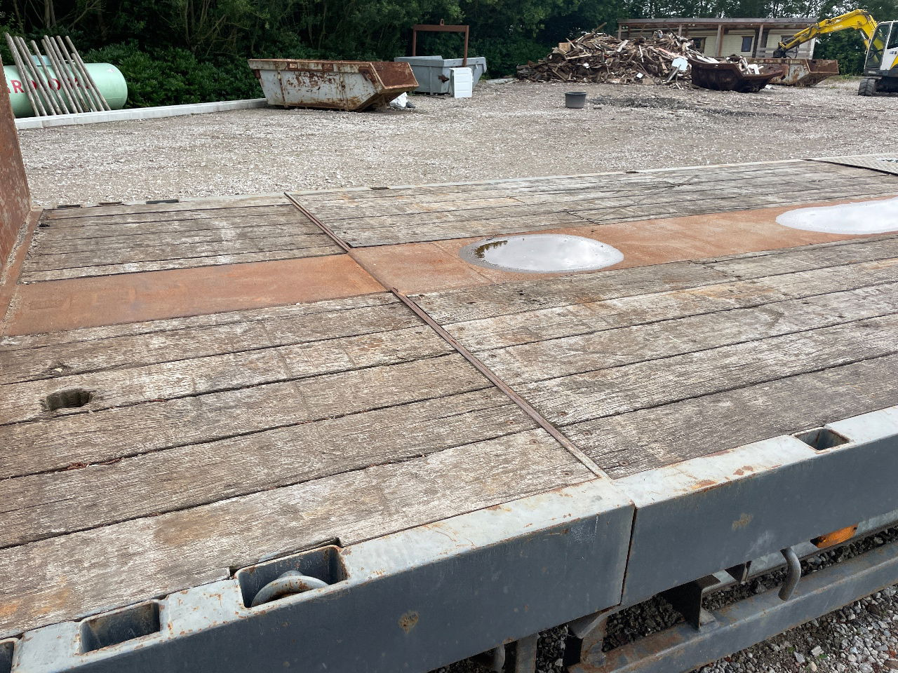 Nooteboom Mco-48-03 V uitschuifbaar hydrolisch gestuurd semi dieplader - عربة منخفضة مسطحة نصف مقطورة: صورة 4 Nooteboom Mco-48-03 V uitschuifbaar hydrolisch gestuurd semi dieplader - عربة منخفضة مسطحة نصف مقطورة: صورة 4