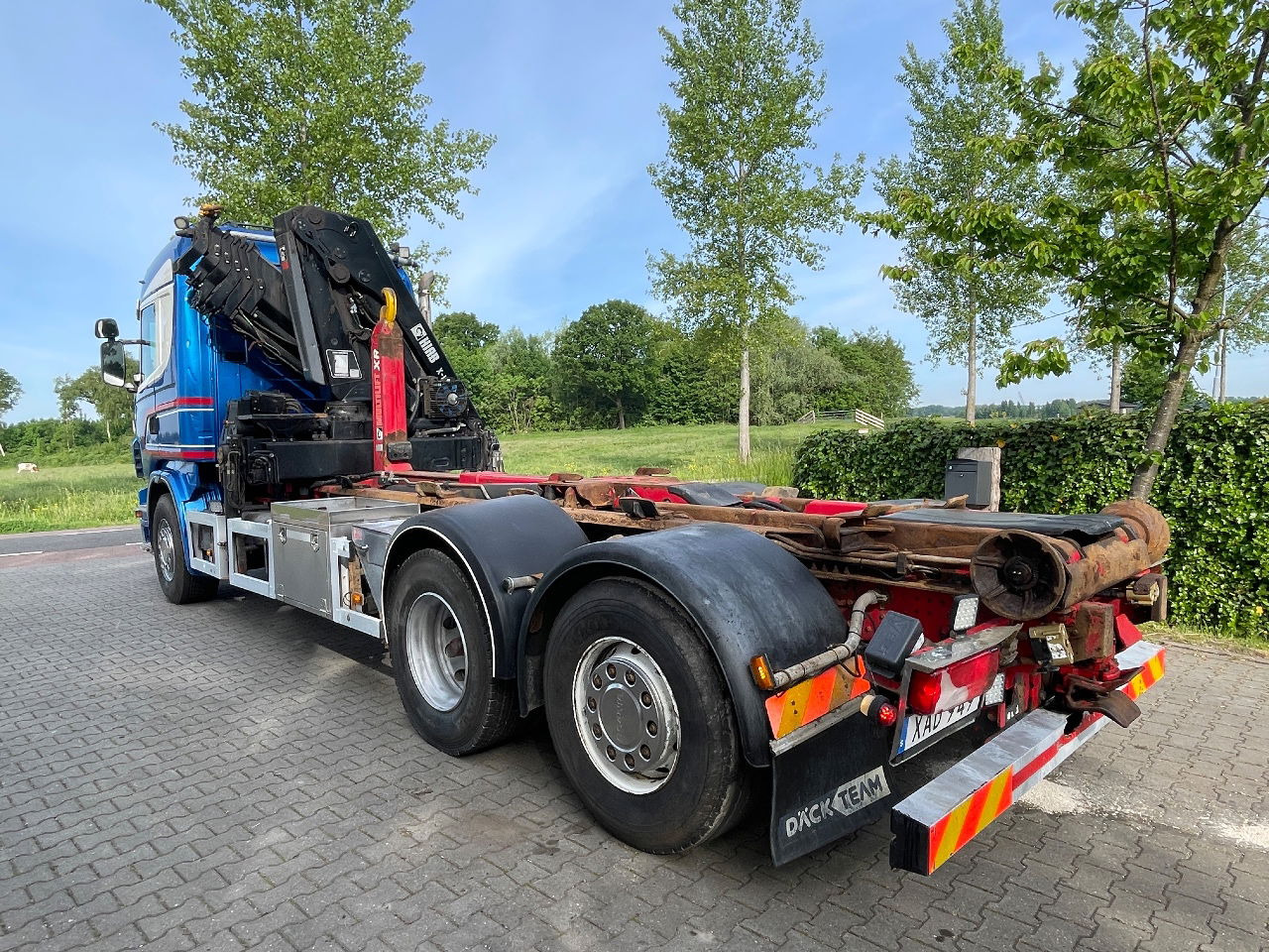 Scania R480 - شاحنات الحاويات / جسم علوي قابل للتغيير شاحنة, شاحنة كرين: صورة 3 Scania R480 - شاحنات الحاويات / جسم علوي قابل للتغيير شاحنة, شاحنة كرين: صورة 3