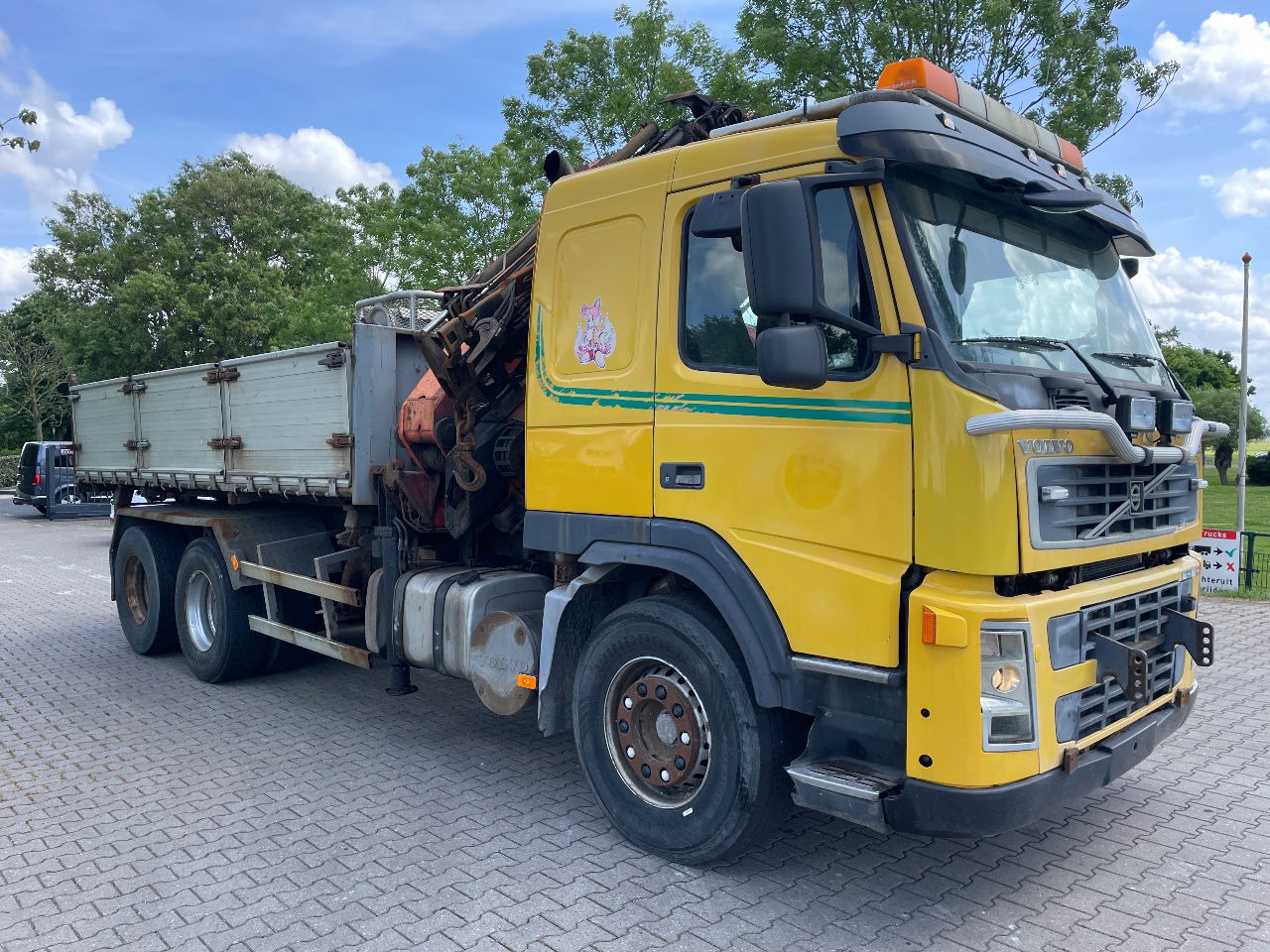 Volvo FM 12.380 .380 with Palfinger PK27000 with jib and tipper box - شاحنة قلاب, شاحنة كرين: صورة 5 Volvo FM 12.380 .380 with Palfinger PK27000 with jib and tipper box - شاحنة قلاب, شاحنة كرين: صورة 5