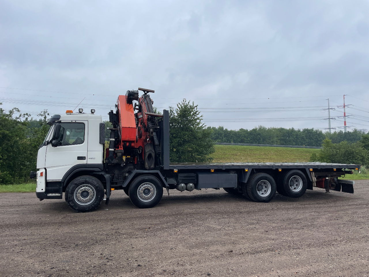 Volvo FM 12.420 with palfinger PK56002 with jib and winch, excellent condition - شاحنة كرين: صورة 4 Volvo FM 12.420 with palfinger PK56002 with jib and winch, excellent condition - شاحنة كرين: صورة 4