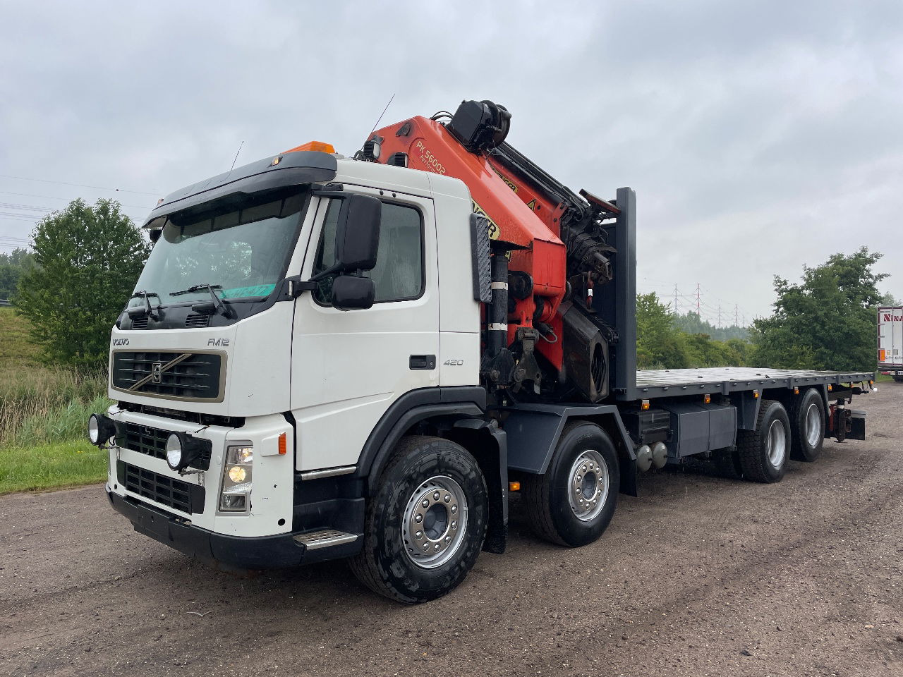 Volvo FM 12.420 with palfinger PK56002 with jib and winch, excellent condition - شاحنة كرين: صورة 3 Volvo FM 12.420 with palfinger PK56002 with jib and winch, excellent condition - شاحنة كرين: صورة 3
