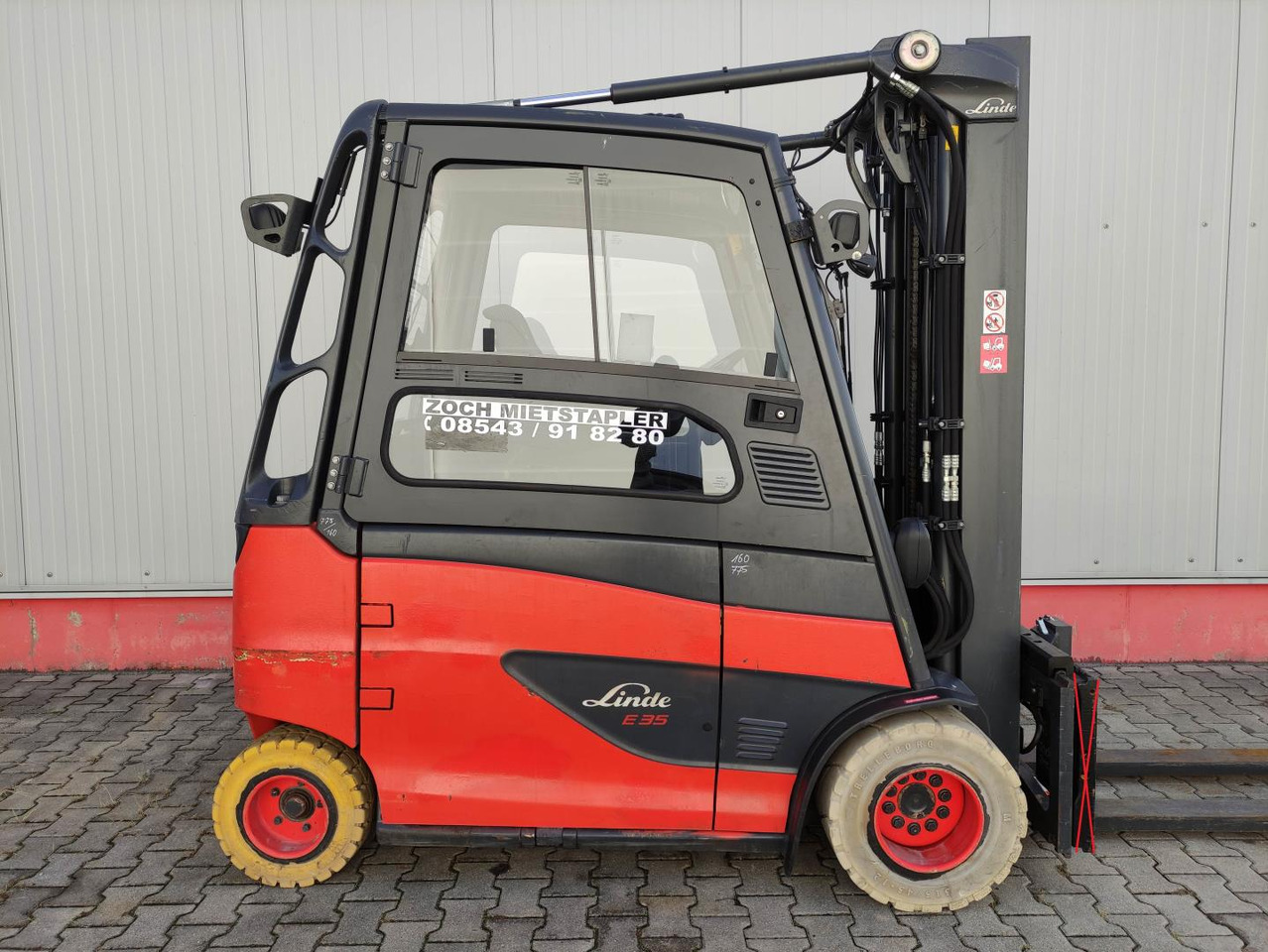 Linde E35HL-01-387 - رافعة شوكية كهربائية: صورة 2 Linde E35HL-01-387 - رافعة شوكية كهربائية: صورة 2