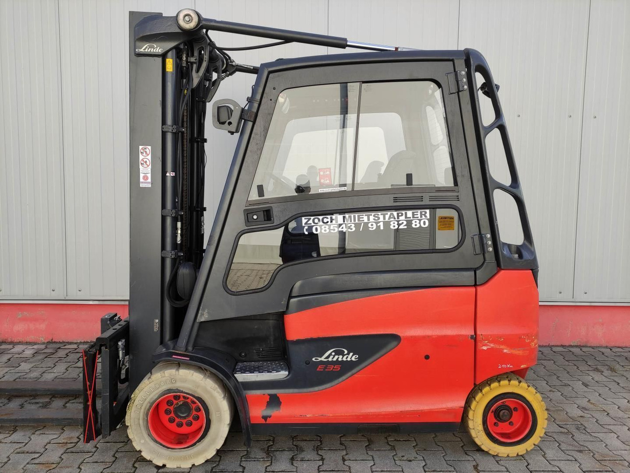 Linde E35HL-01-387 - رافعة شوكية كهربائية: صورة 1 Linde E35HL-01-387 - رافعة شوكية كهربائية: صورة 1