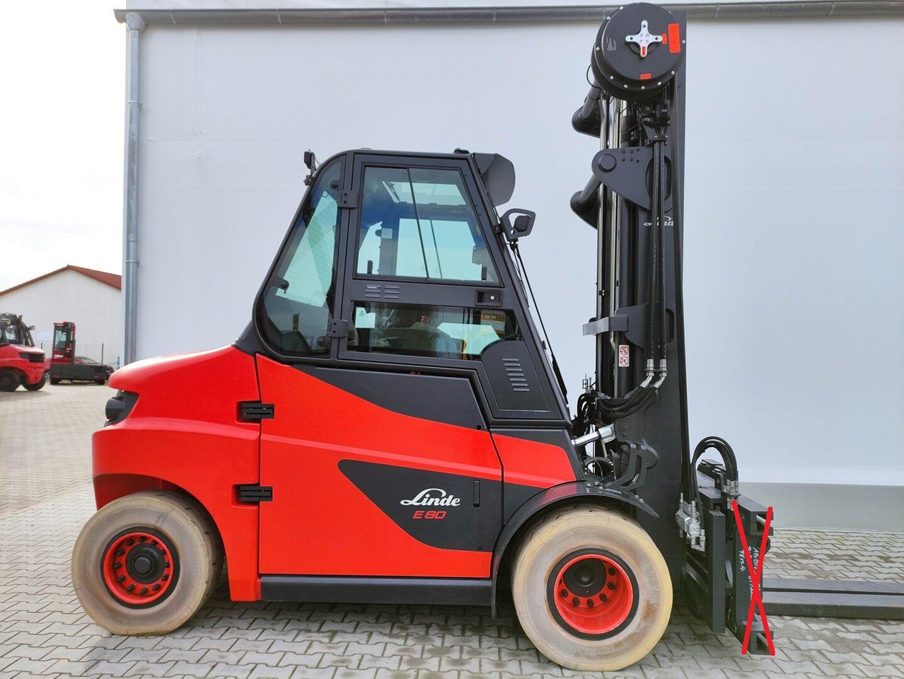 Linde E80-01/900 - رافعة شوكية كهربائية: صورة 2 Linde E80-01/900 - رافعة شوكية كهربائية: صورة 2