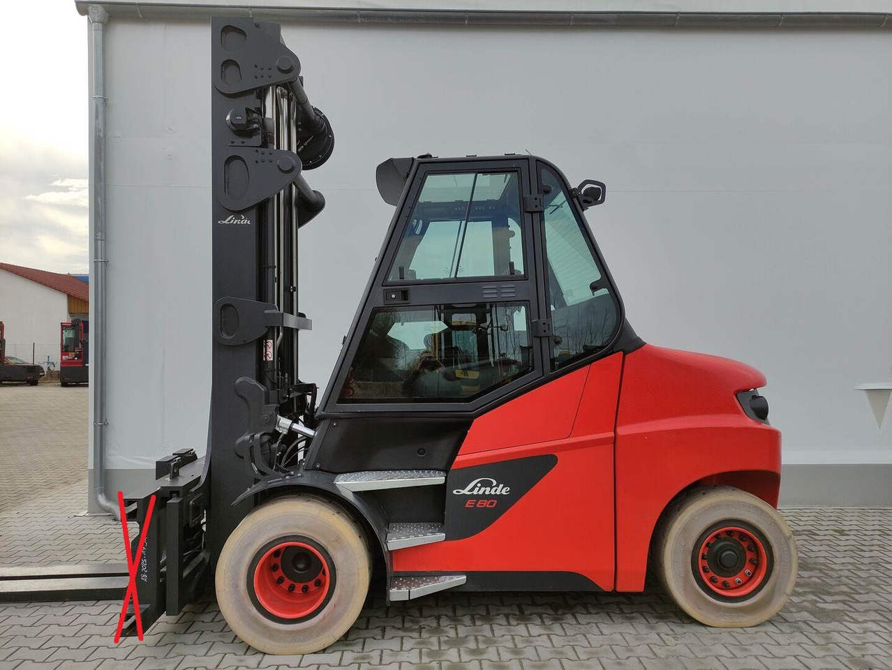 Linde E80-01/900 - رافعة شوكية كهربائية: صورة 1 Linde E80-01/900 - رافعة شوكية كهربائية: صورة 1