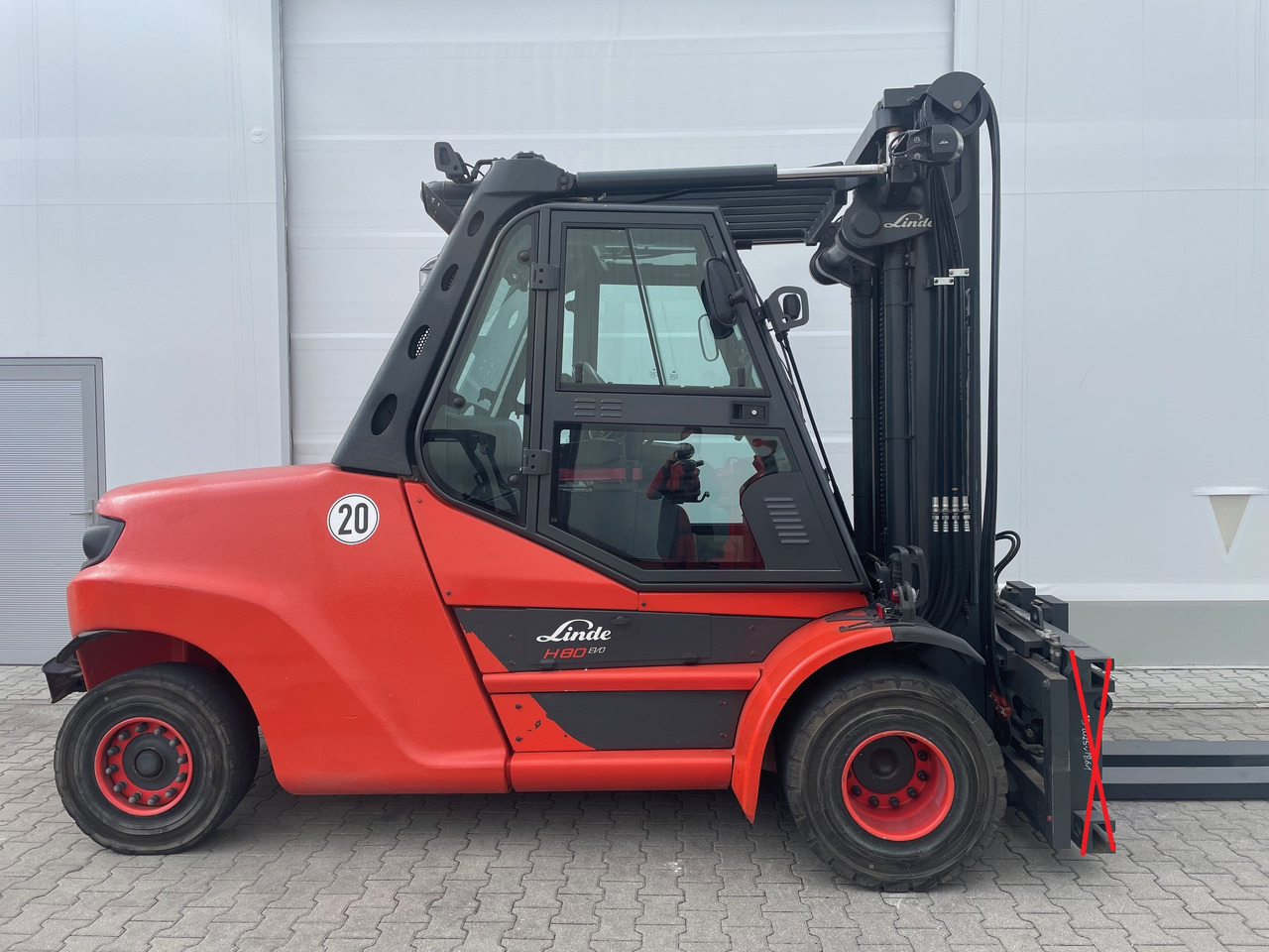 Linde H80D-03/1100-396 EVO - رافعة شوكية ديزل: صورة 2 Linde H80D-03/1100-396 EVO - رافعة شوكية ديزل: صورة 2