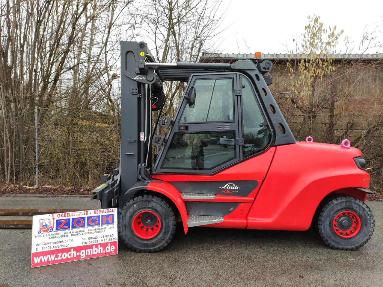 Linde H80D-1100-03-396 - رافعة شوكية ديزل: صورة 2 Linde H80D-1100-03-396 - رافعة شوكية ديزل: صورة 2