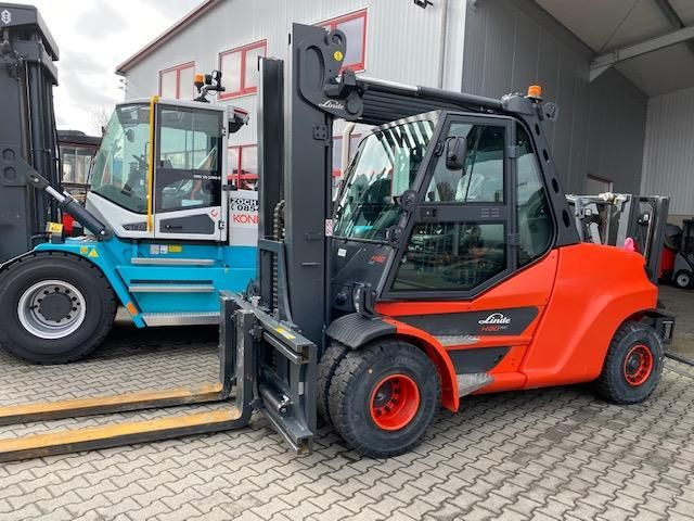 Linde H80D-1100-03-396 - رافعة شوكية ديزل: صورة 1 Linde H80D-1100-03-396 - رافعة شوكية ديزل: صورة 1