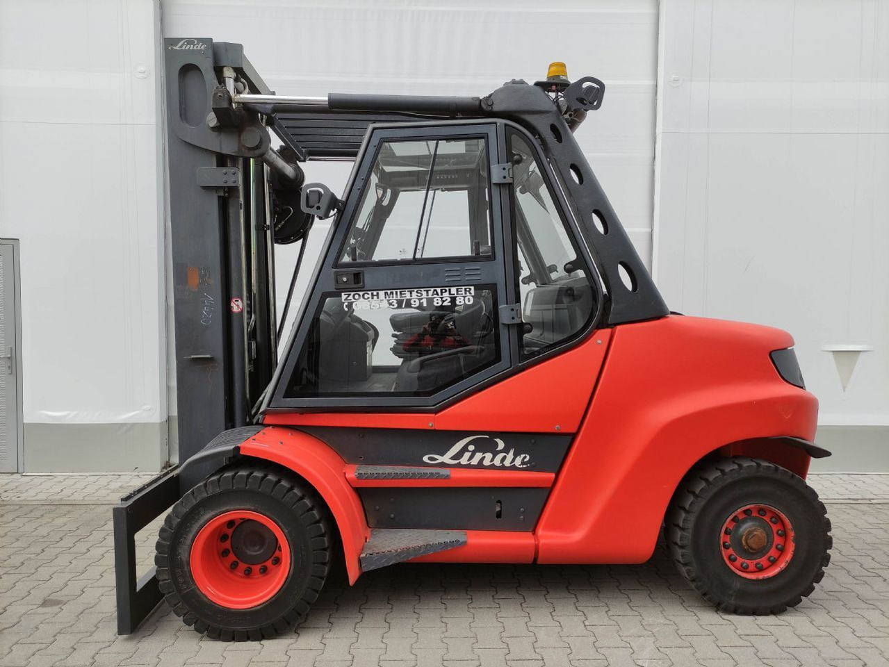 Linde H80D/900/396-02 - رافعة شوكية ديزل: صورة 1 Linde H80D/900/396-02 - رافعة شوكية ديزل: صورة 1
