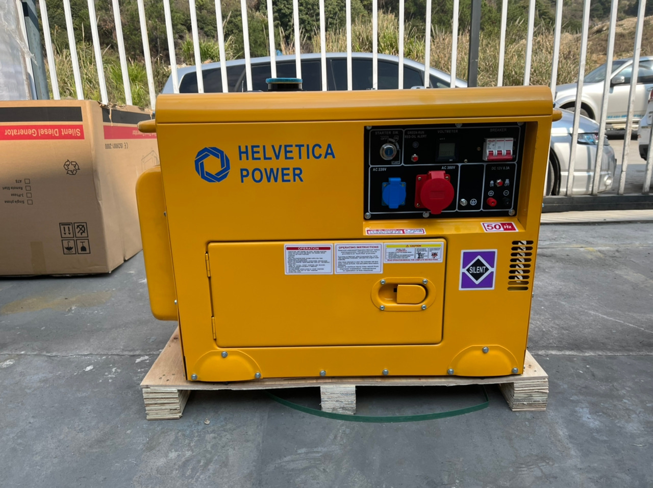 HELVETICA POWER 9KVA Dieselgenerator mit E-Start - مجموعة المولدات: صورة 1 HELVETICA POWER 9KVA Dieselgenerator mit E-Start - مجموعة المولدات: صورة 1