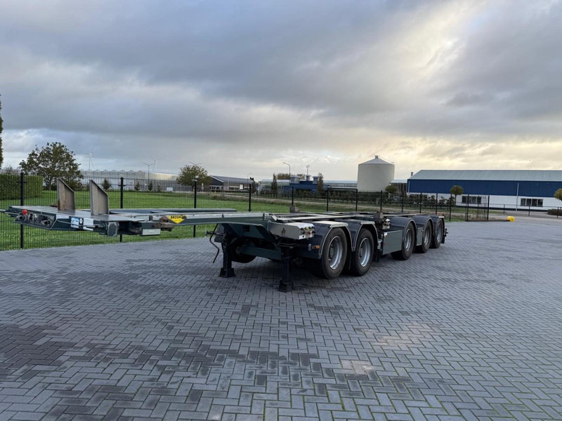 Broshuis 5AKCC GOEDE BANDEN RONDOM, BREEK CHASSIS, GOEDE CONDITIE, CONTAINERS. - نصف مقطورة لنقل الحاويات: صورة 2 Broshuis 5AKCC GOEDE BANDEN RONDOM, BREEK CHASSIS, GOEDE CONDITIE, CONTAINERS. - نصف مقطورة لنقل الحاويات: صورة 2