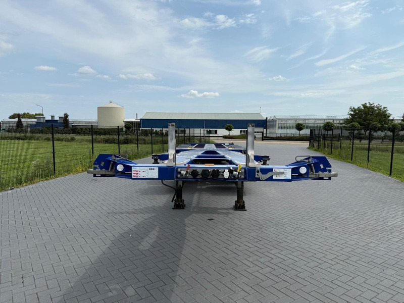 D-Tec FLEXITRAILER GESCOPEERD, 20, 40 FT, MULTI UITSCHUIFBAAR, 1 LIFTAS. - نصف مقطورة لنقل الحاويات: صورة 4 D-Tec FLEXITRAILER GESCOPEERD, 20, 40 FT, MULTI UITSCHUIFBAAR, 1 LIFTAS. - نصف مقطورة لنقل الحاويات: صورة 4