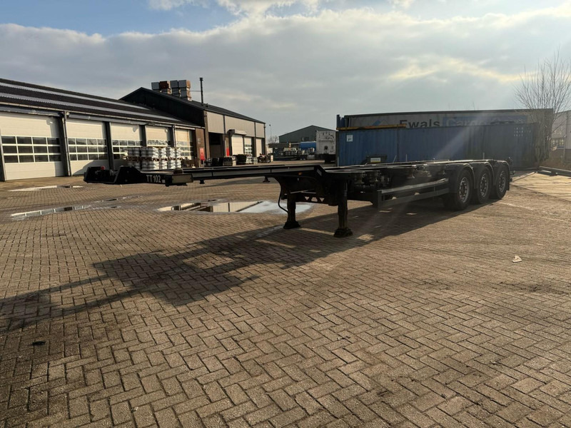 نصف مقطورة لنقل الحاويات Kögel PORT 40 SIMPLEX 20 CONTAINER CHASSIS, NL TRAILER, 2020: صورة 12 نصف مقطورة لنقل الحاويات Kögel PORT 40 SIMPLEX 20 CONTAINER CHASSIS, NL TRAILER, 2020: صورة 12