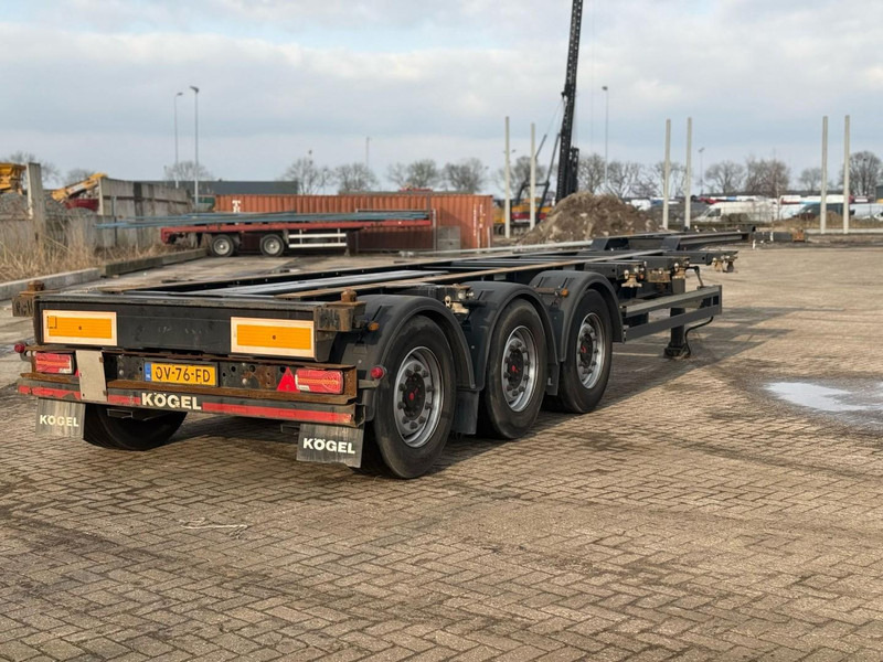 نصف مقطورة لنقل الحاويات Kögel PORT 40 SIMPLEX 20 CONTAINER CHASSIS, NL TRAILER, 2020: صورة 9 نصف مقطورة لنقل الحاويات Kögel PORT 40 SIMPLEX 20 CONTAINER CHASSIS, NL TRAILER, 2020: صورة 9