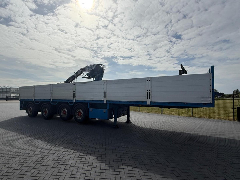 Pacton T4-001 STENENTRAILER, 4 ASSEN, KENNIS 14T/M, GOEDE CONDITIE. - نصف مقطورة مسطحة: صورة 3 Pacton T4-001 STENENTRAILER, 4 ASSEN, KENNIS 14T/M, GOEDE CONDITIE. - نصف مقطورة مسطحة: صورة 3