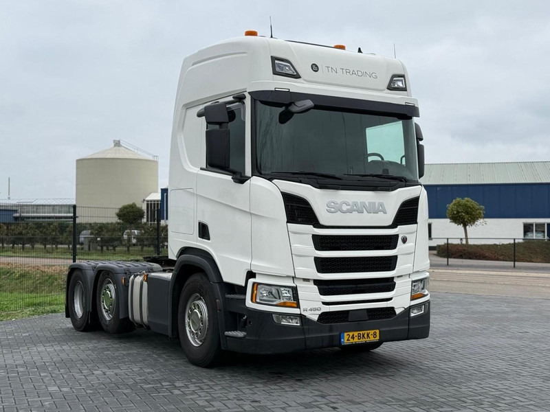 Scania R450 RETARDER, TWEE TANKS, GESTUURDE VOORLOPER, TOP! - وحدة جر: صورة 1 Scania R450 RETARDER, TWEE TANKS, GESTUURDE VOORLOPER, TOP! - وحدة جر: صورة 1