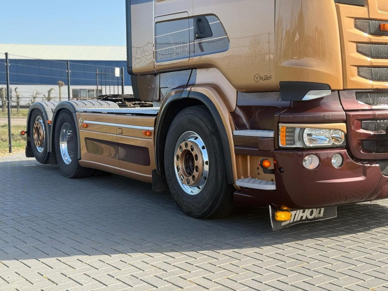 Scania R730 V8 V8, SHOWTRUCK VOLLUCHT, RETARDER, HYDRAULIEK, BOOGIE, ALU WIELEN, LEER. - وحدة جر: صورة 5 Scania R730 V8 V8, SHOWTRUCK VOLLUCHT, RETARDER, HYDRAULIEK, BOOGIE, ALU WIELEN, LEER. - وحدة جر: صورة 5