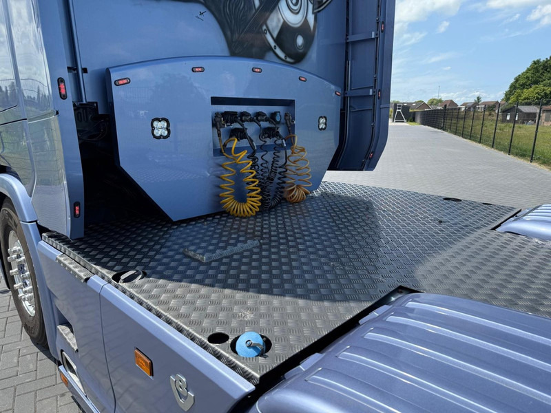 وحدة جر Scania S650 V8 NGS SHOWTRUCK, GESTUURD, VOLLUCHT, TOPSTAAT, ALCOA'S.: صورة 12