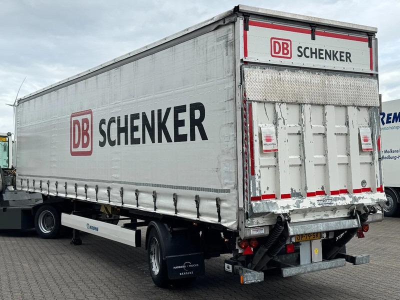 Krone City trailer met schuifzeilen / 2500 Laadklep / Stuur-as / APK - نصف مقطورة ستارة: صورة 2 Krone City trailer met schuifzeilen / 2500 Laadklep / Stuur-as / APK - نصف مقطورة ستارة: صورة 2