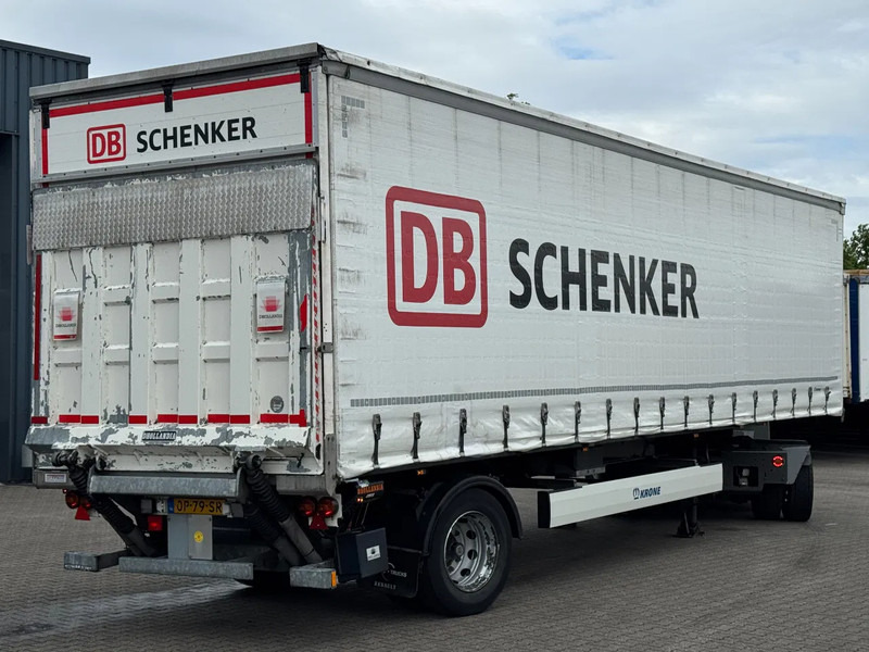 Krone City trailer met schuifzeilen / 2500 Laadklep / Stuur-as / APK - نصف مقطورة ستارة: صورة 1 Krone City trailer met schuifzeilen / 2500 Laadklep / Stuur-as / APK - نصف مقطورة ستارة: صورة 1
