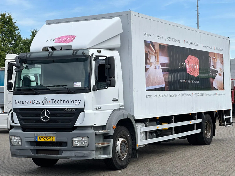 Mercedes-Benz Axor 1824 Closed Alu Box / 3000kg Lift / Euro 5 *NL-Truck* - شاحنة مقفلة: صورة 1 Mercedes-Benz Axor 1824 Closed Alu Box / 3000kg Lift / Euro 5 *NL-Truck* - شاحنة مقفلة: صورة 1