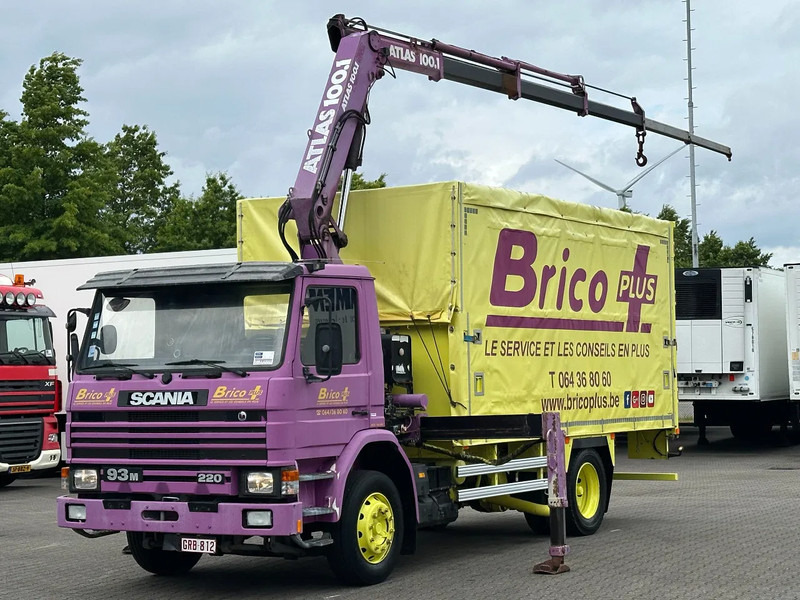 Scania 93M 220 4x2 Atlas 100.1 Crane / Manual / Euro 1 *TOP* - شاحنة كرين: صورة 1 Scania 93M 220 4x2 Atlas 100.1 Crane / Manual / Euro 1 *TOP* - شاحنة كرين: صورة 1