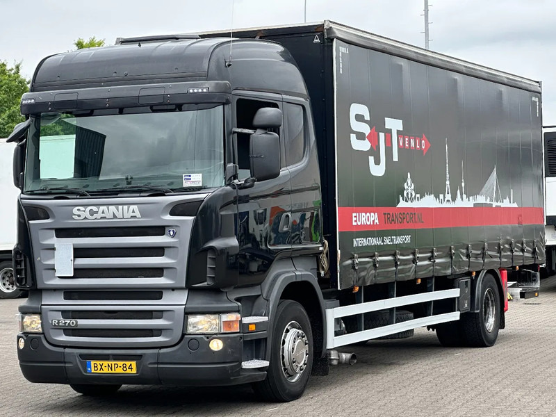 Scania R270 4x2 Schuifzeil / Laadklep / Euro 4 - شاحنة ستارة: صورة 1 Scania R270 4x2 Schuifzeil / Laadklep / Euro 4 - شاحنة ستارة: صورة 1