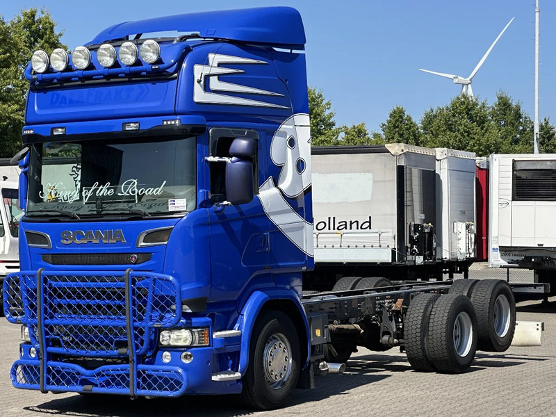 Scania R580 V8 6X2 Chassis WB 4.70mtr Retarder Topline Euro 6 - شاحنة هيكل كابينة: صورة 1 Scania R580 V8 6X2 Chassis WB 4.70mtr Retarder Topline Euro 6 - شاحنة هيكل كابينة: صورة 1