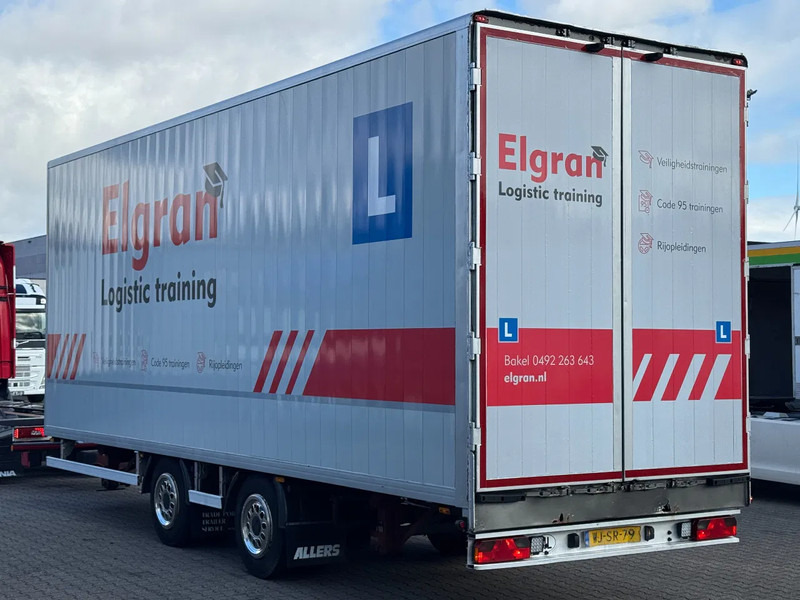 Tracon Wipkar met Gesloten Aluminium Opbouw / BPW-Assen - مقطورة صندوق مغلق: صورة 2 Tracon Wipkar met Gesloten Aluminium Opbouw / BPW-Assen - مقطورة صندوق مغلق: صورة 2