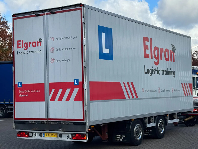 Tracon Wipkar met Gesloten Aluminium Opbouw / BPW-Assen - مقطورة صندوق مغلق: صورة 1 Tracon Wipkar met Gesloten Aluminium Opbouw / BPW-Assen - مقطورة صندوق مغلق: صورة 1