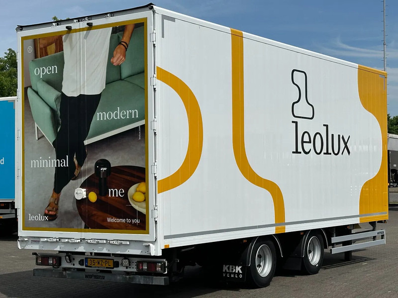 WEBTRAILER Wipkar Gesloten Aluminium Opbouw / Saf-Disc *TOP* - مقطورة صندوق مغلق: صورة 1 WEBTRAILER Wipkar Gesloten Aluminium Opbouw / Saf-Disc *TOP* - مقطورة صندوق مغلق: صورة 1