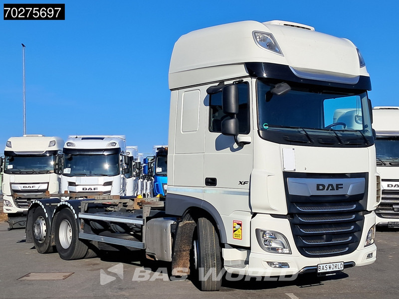 DAF XF 480 6X2 FAN SSC Retarder Lift+Lenkachse StandKlima ACC Euro 6 - شاحنات الحاويات / جسم علوي قابل للتغيير شاحنة: صورة 3 DAF XF 480 6X2 FAN SSC Retarder Lift+Lenkachse StandKlima ACC Euro 6 - شاحنات الحاويات / جسم علوي قابل للتغيير شاحنة: صورة 3