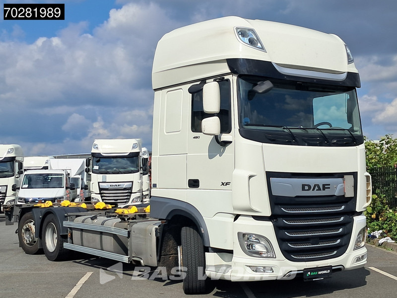 DAF XF 480 6X2 SSC BDF Retarder 2xTanks Lift+Lenkachse ACC Euro 6 - شاحنات الحاويات / جسم علوي قابل للتغيير شاحنة: صورة 3 DAF XF 480 6X2 SSC BDF Retarder 2xTanks Lift+Lenkachse ACC Euro 6 - شاحنات الحاويات / جسم علوي قابل للتغيير شاحنة: صورة 3