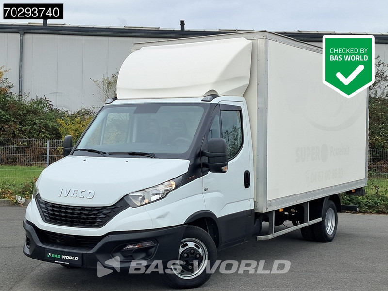 Iveco Daily 35C16 3.0L Ladebordwand 160PS Koffer Doppelbereifung Klima Tempomat Euro6 20m3 A/C Cruise control - شاحنة مغلقة الصندوق: صورة 1 Iveco Daily 35C16 3.0L Ladebordwand 160PS Koffer Doppelbereifung Klima Tempomat Euro6 20m3 A/C Cruise control - شاحنة مغلقة الصندوق: صورة 1