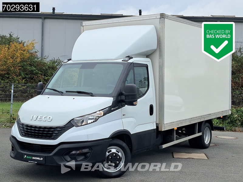 Iveco Daily 35C16 Automatik Ladebordwand 160PS Koffer Doppelbereifung Klima Tempomat Euro6 20m3 A/C Cruise control - شاحنة مغلقة الصندوق: صورة 1 Iveco Daily 35C16 Automatik Ladebordwand 160PS Koffer Doppelbereifung Klima Tempomat Euro6 20m3 A/C Cruise control - شاحنة مغلقة الصندوق: صورة 1