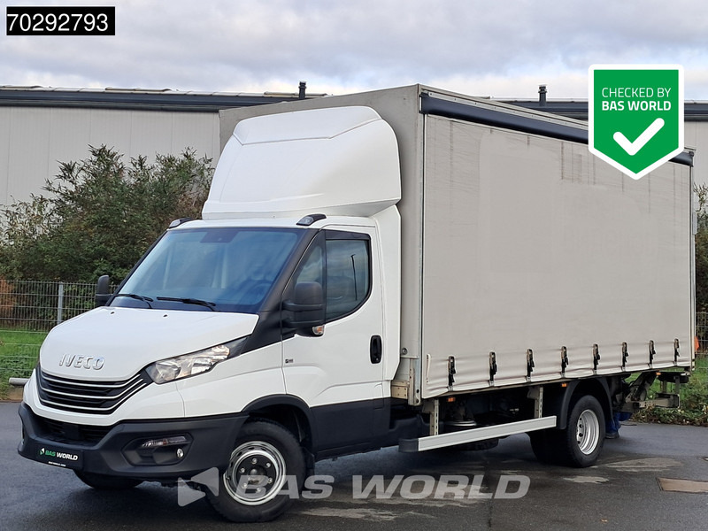 شاحنة ستارة جانبية Iveco Daily 60C18 3.0L Ladebordwand Automatik 180PS Doppelbereifung Koffer Klima Tempomat D'Hollandia Euro6 Zeilen Zeilenwagen Pritsch Plane: صورة 1