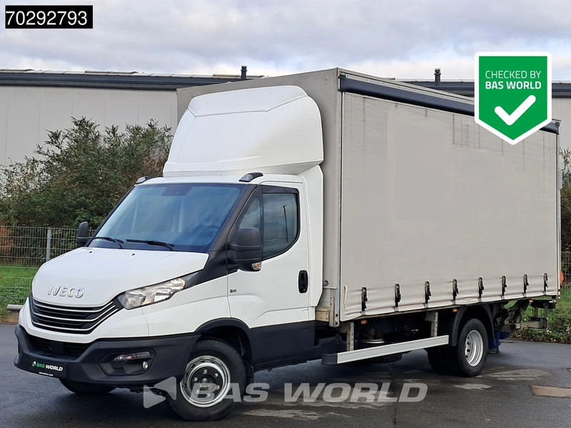 Iveco Daily 60C18 3.0L Ladebordwand Automatik 180PS Doppelbereifung Koffer Klima Tempomat D'Hollandia Euro6 Zeilen Zeilenwagen Pritsch Plane - شاحنة ستارة جانبية: صورة 1 Iveco Daily 60C18 3.0L Ladebordwand Automatik 180PS Doppelbereifung Koffer Klima Tempomat D'Hollandia Euro6 Zeilen Zeilenwagen Pritsch Plane - شاحنة ستارة جانبية: صورة 1
