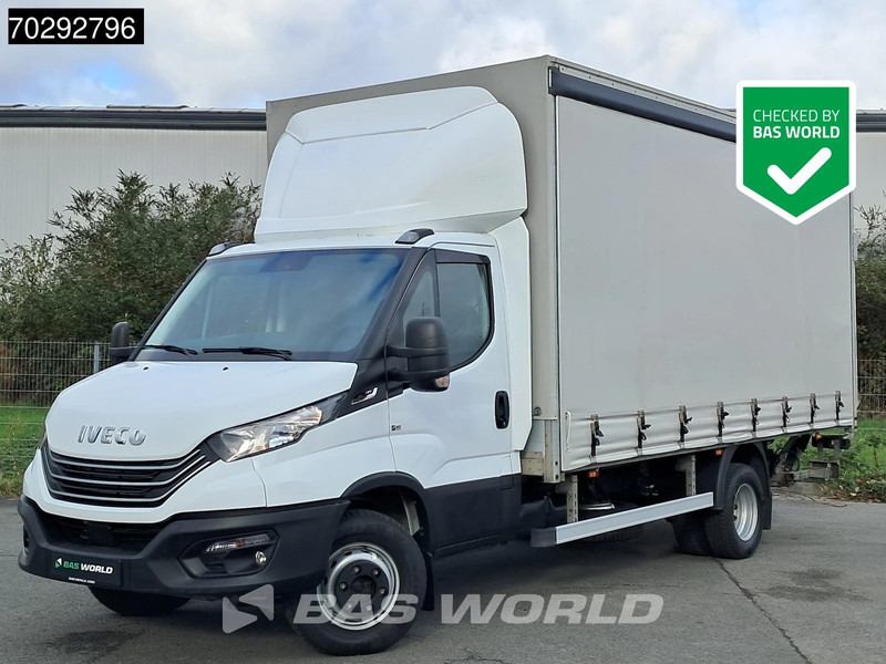 Iveco Daily 60C18 3.0L Ladebordwand Automatik 180PS Doppelbereifung Koffer Klima Tempomat D'Hollandia Euro6 Zeilen Zeilenwagen Pritsch Plane - شاحنة ستارة جانبية: صورة 1 Iveco Daily 60C18 3.0L Ladebordwand Automatik 180PS Doppelbereifung Koffer Klima Tempomat D'Hollandia Euro6 Zeilen Zeilenwagen Pritsch Plane - شاحنة ستارة جانبية: صورة 1
