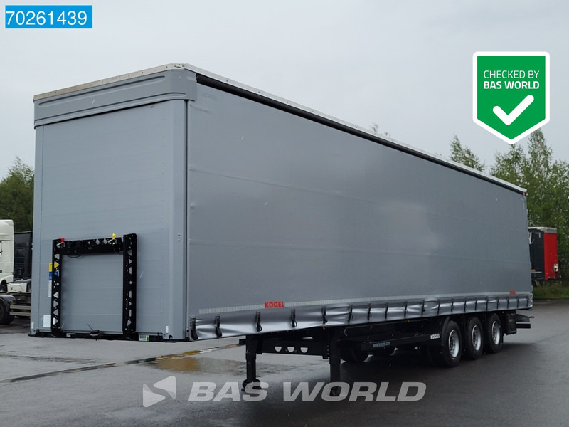 Kögel S24-1 3 axles NEU MEGA Schiebe- und Hubdach Liftachse - نصف مقطورة ستارة: صورة 1 Kögel S24-1 3 axles NEU MEGA Schiebe- und Hubdach Liftachse - نصف مقطورة ستارة: صورة 1