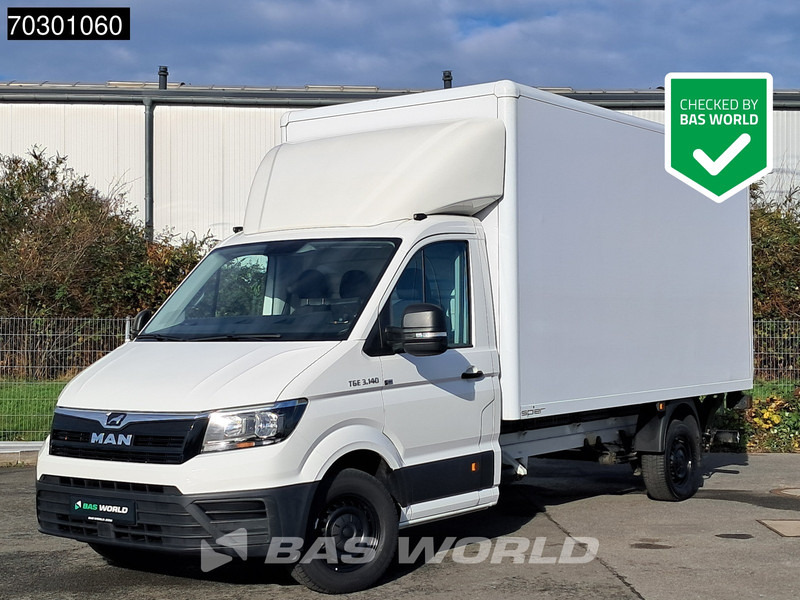 MAN TGE 3.140 Ladebordwand Automatik 140PS Koffer Kamera Tempomat Klima Euro6 A/C Cruise control - شاحنة مغلقة الصندوق: صورة 1 MAN TGE 3.140 Ladebordwand Automatik 140PS Koffer Kamera Tempomat Klima Euro6 A/C Cruise control - شاحنة مغلقة الصندوق: صورة 1