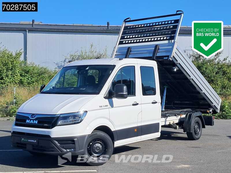 MAN TGE 3.180 Neu! Dreiseitenkipper Automatik 2025 Facelift 180PS AHK LED Klima Tempomat Navi ACC Euro6 Kieper 3m3 A/C Towbar Cruise control - قلاب صغير: صورة 1 MAN TGE 3.180 Neu! Dreiseitenkipper Automatik 2025 Facelift 180PS AHK LED Klima Tempomat Navi ACC Euro6 Kieper 3m3 A/C Towbar Cruise control - قلاب صغير: صورة 1