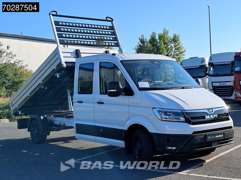 MAN TGE 3.180 Neu! Dreiseitenkipper Automatik 2025 Facelift 180PS AHK LED Klima Tempomat Navi ACC Euro6 Kieper 3m3 A/C Towbar Cruise control - قلاب صغير: صورة 3 MAN TGE 3.180 Neu! Dreiseitenkipper Automatik 2025 Facelift 180PS AHK LED Klima Tempomat Navi ACC Euro6 Kieper 3m3 A/C Towbar Cruise control - قلاب صغير: صورة 3