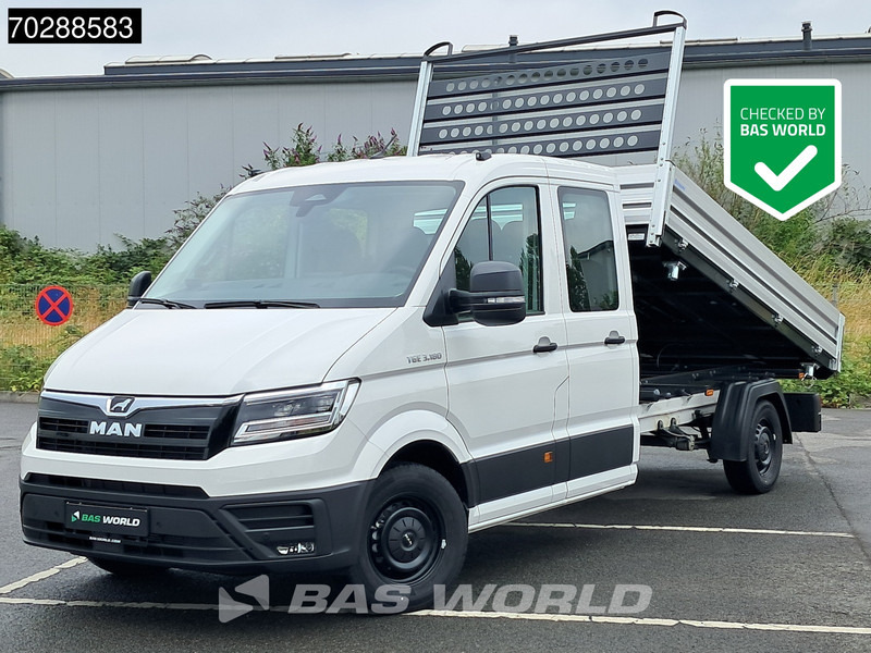 MAN TGE 3.180 Neu! Dreiseitenkipper Automatik 2025 Facelift 180PS AHK LED Klima Tempomat Navi ACC Euro6 Kieper 3m3 - قلاب صغير: صورة 1 MAN TGE 3.180 Neu! Dreiseitenkipper Automatik 2025 Facelift 180PS AHK LED Klima Tempomat Navi ACC Euro6 Kieper 3m3 - قلاب صغير: صورة 1
