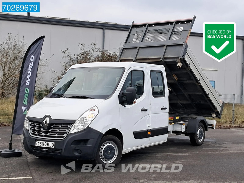 Renault Master Dreiseiten-Kipper Doka Klima 3,5t Kieper m3 A/C Double cabin - قلاب صغير: صورة 1 Renault Master Dreiseiten-Kipper Doka Klima 3,5t Kieper m3 A/C Double cabin - قلاب صغير: صورة 1