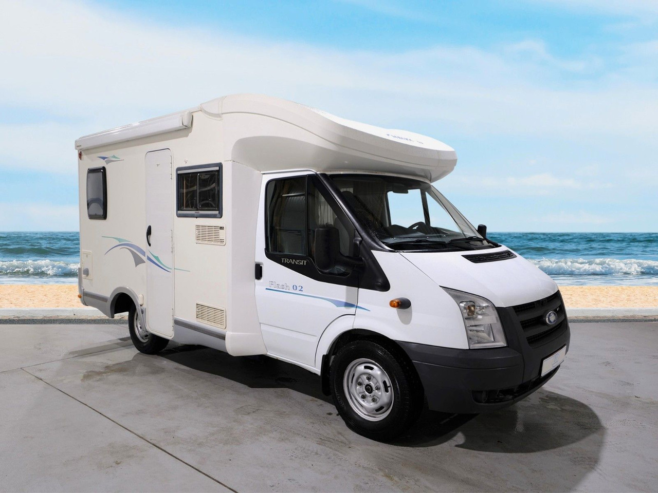 Chausson Flash 02/Festbett/Klima/Markise/Solar/TÜV 11-26 - موتر هوم شبه متكامل: صورة 2 Chausson Flash 02/Festbett/Klima/Markise/Solar/TÜV 11-26 - موتر هوم شبه متكامل: صورة 2