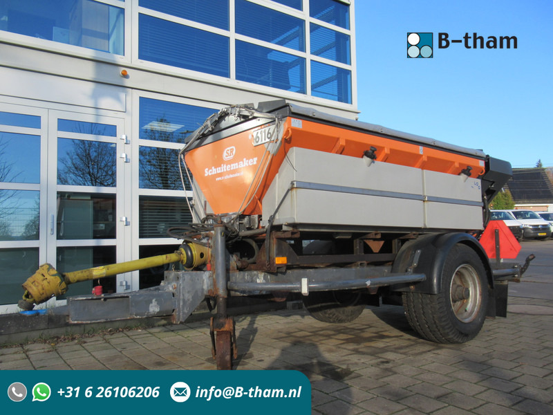 Epoke Igloo S2400 TSR 1,6M3 Saltstreuer Saltspreader Aanhanger zoutstrooier - مفرشة الرمل/ الملح: صورة 1 Epoke Igloo S2400 TSR 1,6M3 Saltstreuer Saltspreader Aanhanger zoutstrooier - مفرشة الرمل/ الملح: صورة 1
