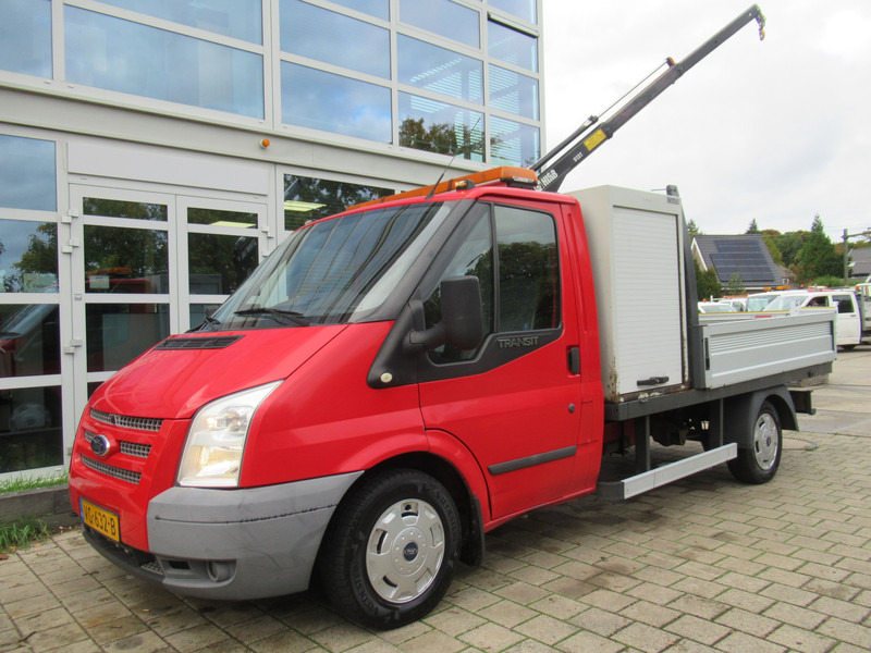 Ford Transit 300M 2.2 TDCI + HIAB 013T Kraan Kran Crane - شاحنة مفتوحة: صورة 4 Ford Transit 300M 2.2 TDCI + HIAB 013T Kraan Kran Crane - شاحنة مفتوحة: صورة 4