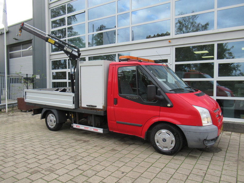 Ford Transit 300M 2.2 TDCI + HIAB 013T Kraan Kran Crane - شاحنة مفتوحة: صورة 5 Ford Transit 300M 2.2 TDCI + HIAB 013T Kraan Kran Crane - شاحنة مفتوحة: صورة 5
