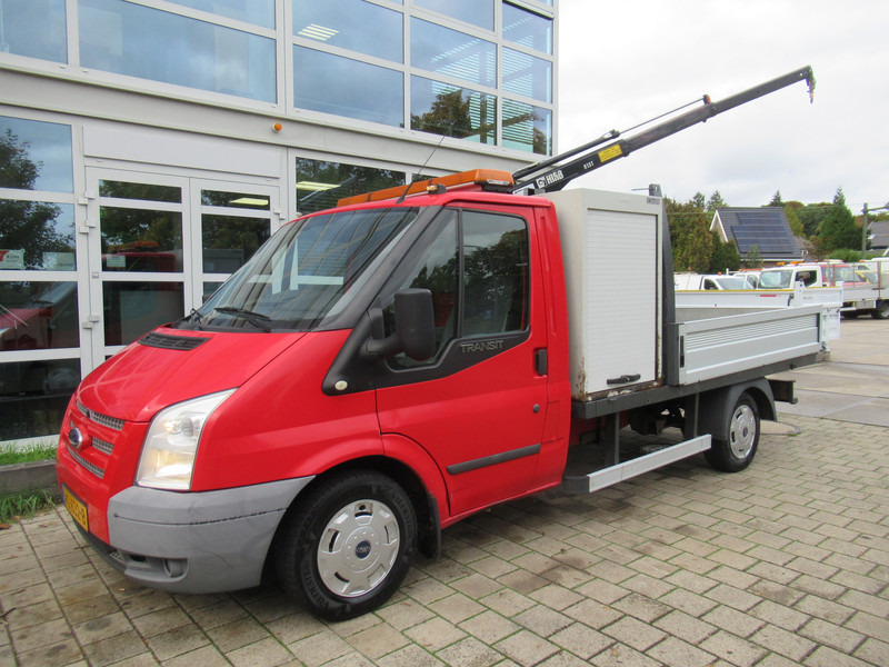 Ford Transit 300M 2.2 TDCI + HIAB 013T Kraan Kran Crane - شاحنة مفتوحة: صورة 2 Ford Transit 300M 2.2 TDCI + HIAB 013T Kraan Kran Crane - شاحنة مفتوحة: صورة 2