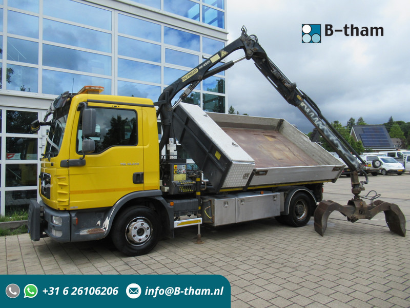 MAN 12.220 4X2 BB EEV + Palfinger PK4501 - شاحنة قلاب, شاحنة كرين: صورة 1 MAN 12.220 4X2 BB EEV + Palfinger PK4501 - شاحنة قلاب, شاحنة كرين: صورة 1